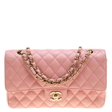 chanel pink plated flap bag|pink Chanel bag cheap.